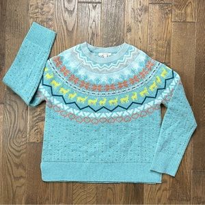 NWT White Stuff Winters Walk Jumper. Wool Sweater. Size 12/40/Medium. Beautiful!